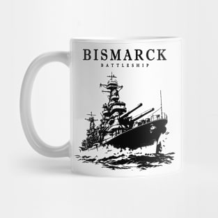 Bismarck Battleship Vintage Mug